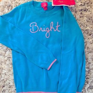 Lily Pulitzer girls holiday sweater nwt
